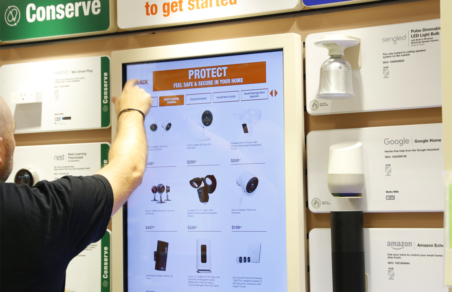 The Home Depot Smart Home InStore Portal Outform