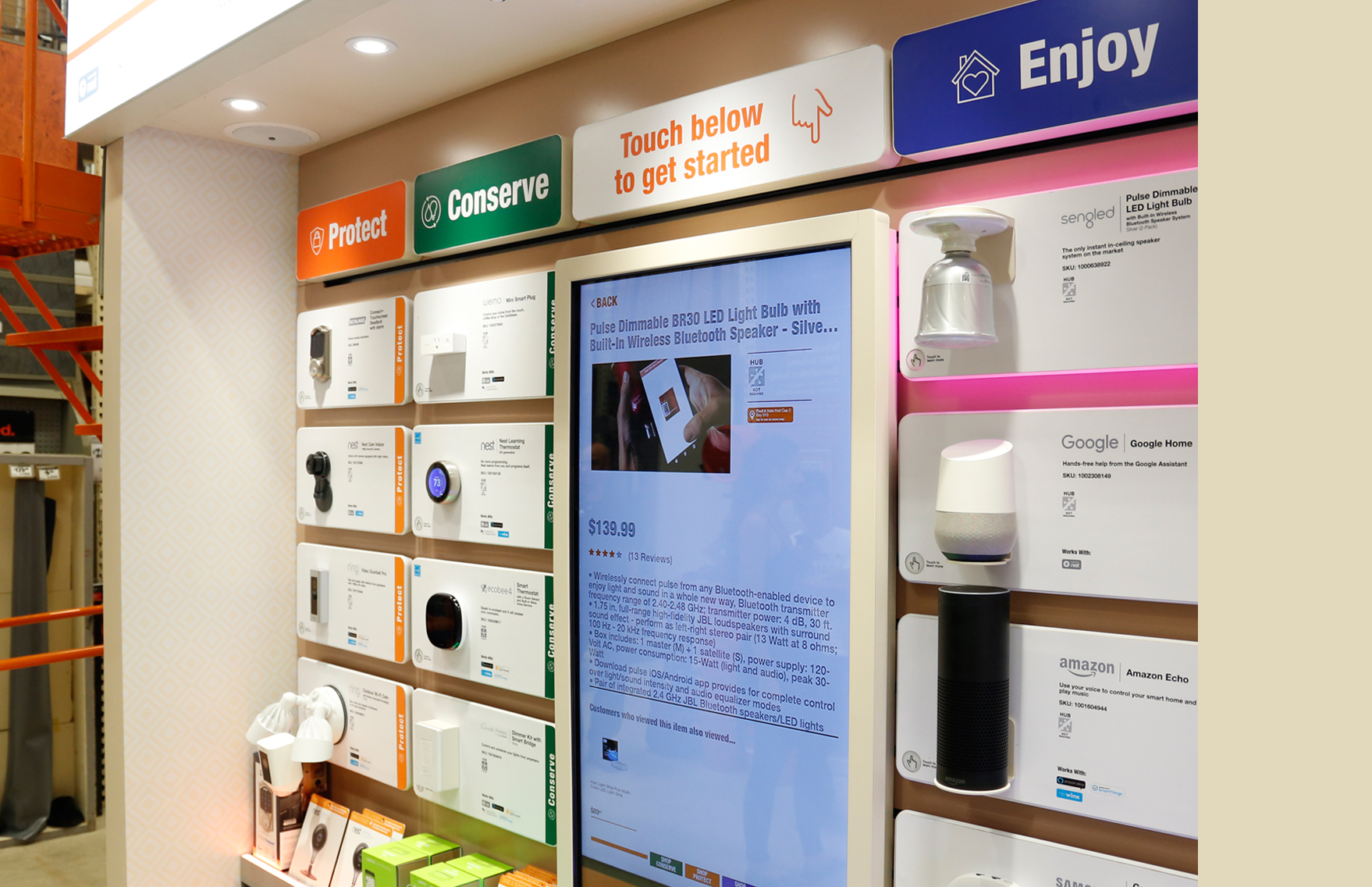 The Home Depot Smart Home InStore Portal Outform