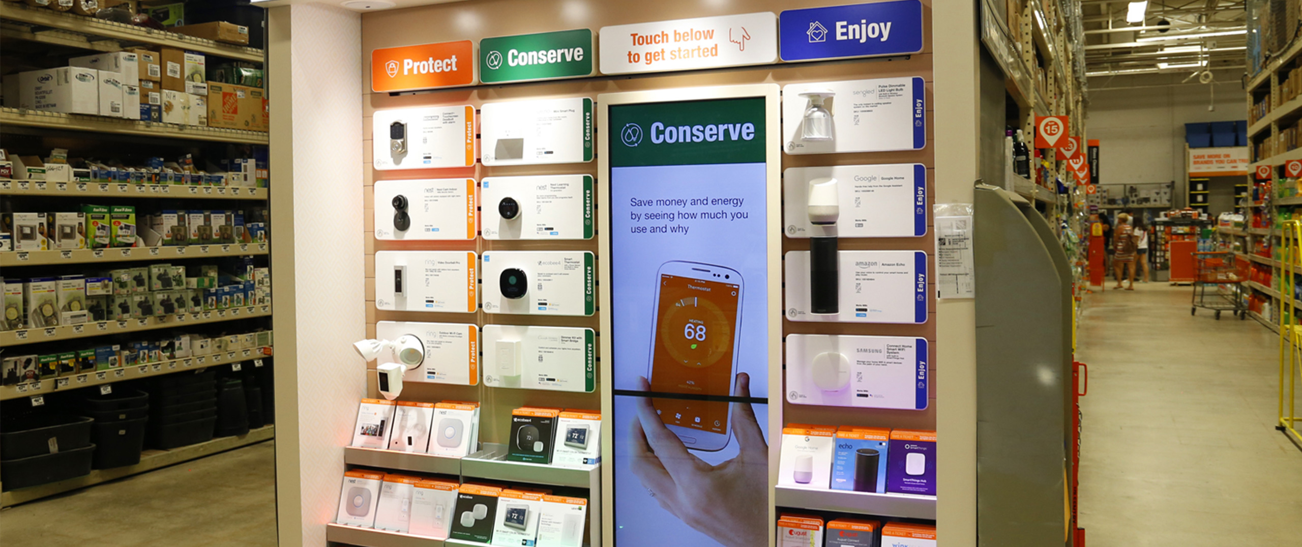 THE HOME DEPOT SMART HOME IN STORE PORTAL – Outform