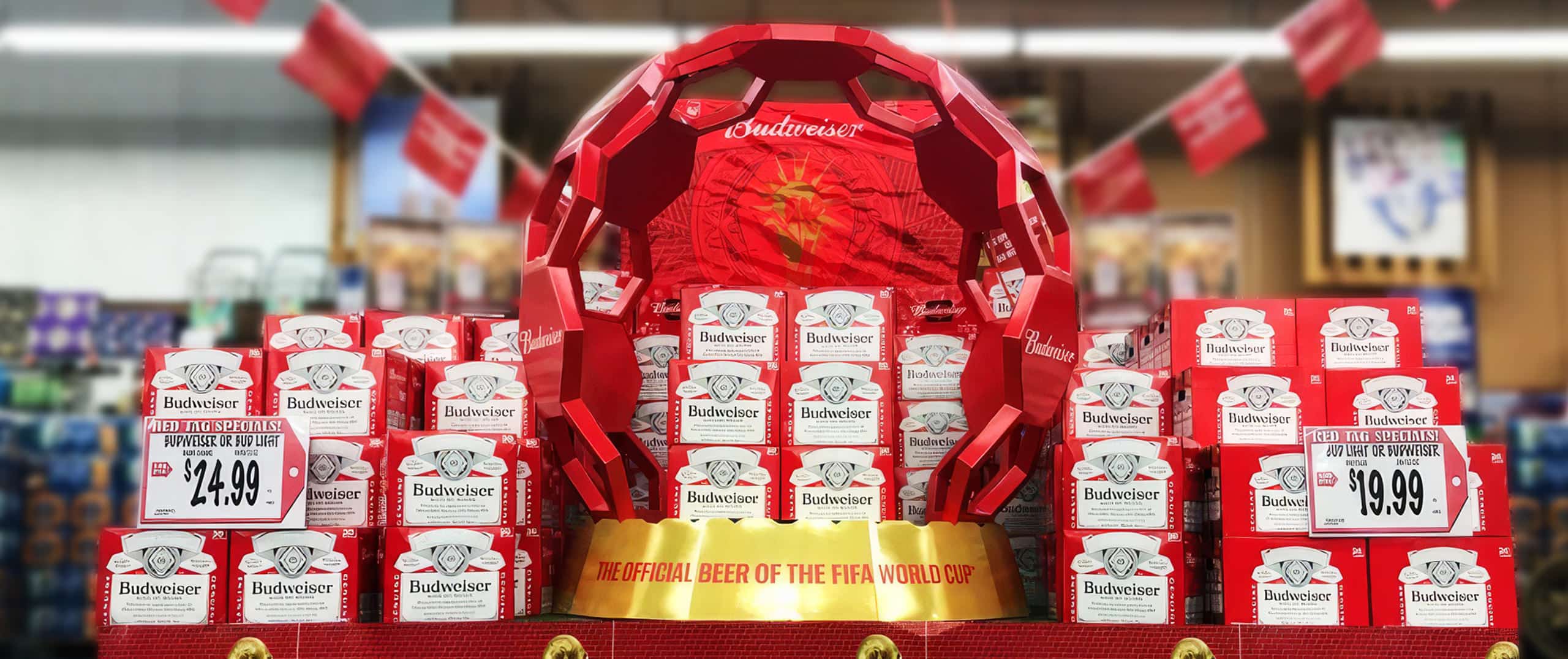 FIFA World Cup Qatar 2022 Budweiser Cup (Hard Plastic) | eBay